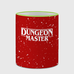 Кружка 3D DUNGEON MASTER BLOOD ГАЧИМУЧИ КРАСНЫЙ, цвет: 3D-светло-зеленый кант — фото 2