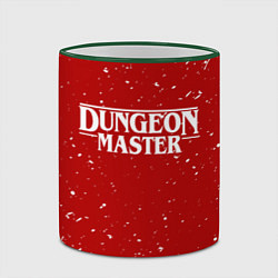 Кружка 3D DUNGEON MASTER BLOOD ГАЧИМУЧИ КРАСНЫЙ, цвет: 3D-зеленый кант — фото 2