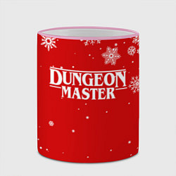 Кружка 3D ГАЧИМУЧИ DUNGEON MASTER НОВОГОДНИЙ, цвет: 3D-розовый кант — фото 2