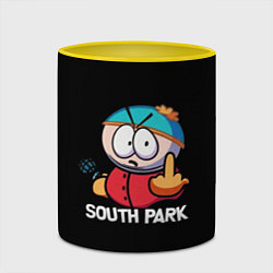 Кружка 3D Южный парк Эрик South Park, цвет: 3D-белый + желтый — фото 2