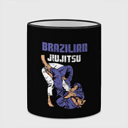 Кружка 3D BRAZILIAN JIU JITSU - BJJ, цвет: 3D-черный кант — фото 2