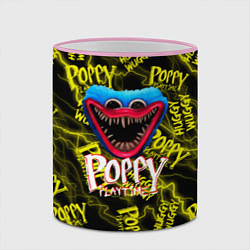 Кружка 3D Poppy Playtime Молния, цвет: 3D-розовый кант — фото 2