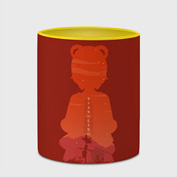 Кружка 3D Сян Лин и Гоба на рассвете, цвет: 3D-белый + желтый — фото 2
