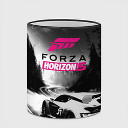 Кружка 3D Forza Horizon 5 - night race, цвет: 3D-черный кант — фото 2