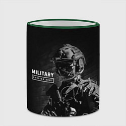 Кружка 3D Military RA, цвет: 3D-зеленый кант — фото 2