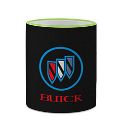 Кружка 3D Buick Emblem Logo, цвет: 3D-светло-зеленый кант — фото 2