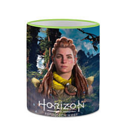 Кружка 3D Horizon Aloy Элой, цвет: 3D-светло-зеленый кант — фото 2