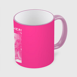 Кружка 3D Venus Girl Power, цвет: 3D-розовый кант