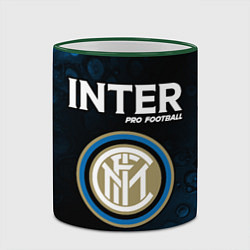 Кружка 3D INTER Pro Football Разводы, цвет: 3D-зеленый кант — фото 2