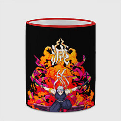 Кружка 3D Тенген Узуй Великолепный ниндзя Клинок Рассекающий, цвет: 3D-красный кант — фото 2