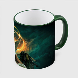 Кружка 3D ELDEN RING FEARLESS, цвет: 3D-зеленый кант