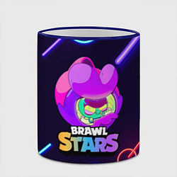 Кружка 3D BrawlStars Eve pink, цвет: 3D-синий кант — фото 2