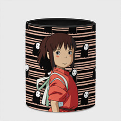 Кружка 3D Sen to Chihiro, цвет: 3D-белый + черный — фото 2