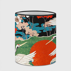 Кружка 3D Воспоминания об Японии, цвет: 3D-черный кант — фото 2