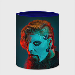 Кружка 3D James Root - Slipknot - We are Not Your Kind, цвет: 3D-белый + синий — фото 2