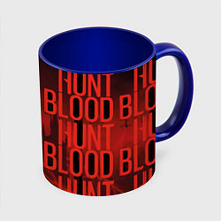 Кружка 3D BLOOD HUNT 2022, цвет: 3D-белый + синий