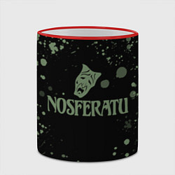 Кружка 3D Носферату The Masquerade Bloodhunt, цвет: 3D-красный кант — фото 2