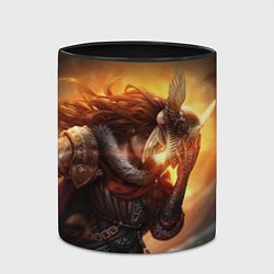 Кружка 3D MALENIA - МАЛЕНИЯ ELDEN RING ЕЛДЕН РИНГ, цвет: 3D-белый + черный — фото 2