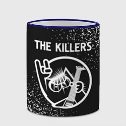 Кружка 3D The Killers - КОТ - Краска, цвет: 3D-синий кант — фото 2