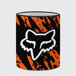 Кружка 3D FOX MOTOCROSS ORANGE, цвет: 3D-черный кант — фото 2