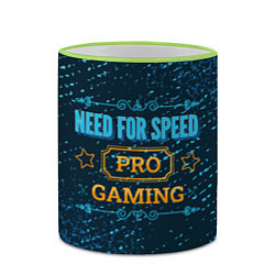 Кружка 3D Need for Speed Gaming PRO, цвет: 3D-светло-зеленый кант — фото 2