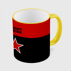 Кружка 3D The Collection - Rage Against the Machine, цвет: 3D-желтый кант