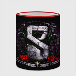 Кружка 3D Sting in the Tail - Scorpions, цвет: 3D-красный кант — фото 2