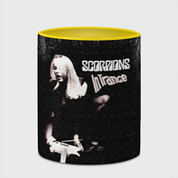 Кружка 3D In Trance - Scorpions, цвет: 3D-белый + желтый — фото 2