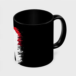 Кружка 3D ТОКИЙСКИЕ МСТИТЕЛИ МАЙКИ MIKEY, цвет: 3D-белый + черный