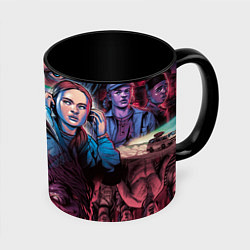Кружка 3D Stranger Things 4 Векна и Все, цвет: 3D-белый + черный