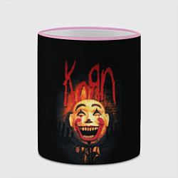 Кружка 3D KoЯn Korn обложка, цвет: 3D-розовый кант — фото 2