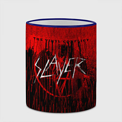 Кружка 3D The Vinyl Conflict - Slayer, цвет: 3D-синий кант — фото 2