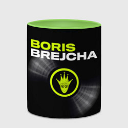 Кружка 3D Boris Brejcha, цвет: 3D-белый + светло-зеленый — фото 2