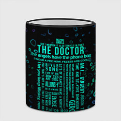 Кружка 3D Tardis Doctor Who Memories, цвет: 3D-черный кант — фото 2