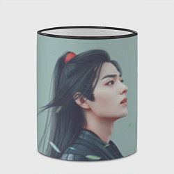 Кружка 3D Неукротимый Вей Ин, цвет: 3D-черный кант — фото 2