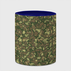 Кружка 3D Камуфляж цифровой Флора-1 пиксель, цвет: 3D-белый + синий — фото 2