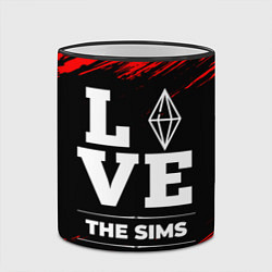 Кружка 3D The Sims Love Классика, цвет: 3D-черный кант — фото 2