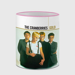 Кружка 3D Gold - The Cranberries, цвет: 3D-розовый кант — фото 2