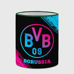 Кружка 3D Borussia - neon gradient, цвет: 3D-зеленый кант — фото 2