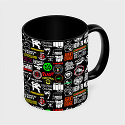 Кружка 3D Inscriptions in English quotes, цвет: 3D-белый + черный