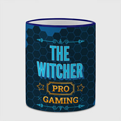Кружка 3D Игра The Witcher: pro gaming, цвет: 3D-синий кант — фото 2