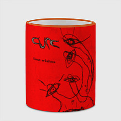 Кружка 3D The Cure - Lost Wishes, цвет: 3D-оранжевый кант — фото 2