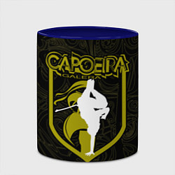 Кружка 3D Capoeira Galera, цвет: 3D-белый + синий — фото 2