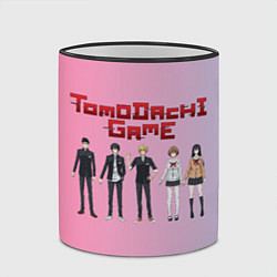 Кружка 3D Tomodachi Game: персонажи, цвет: 3D-черный кант — фото 2
