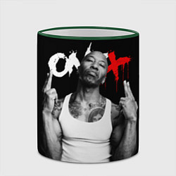 Кружка 3D Onyx - Fredro Starr, цвет: 3D-зеленый кант — фото 2