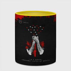 Кружка 3D Goner - Twenty One Pilots, цвет: 3D-белый + желтый — фото 2