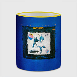 Кружка 3D Декаданс - Агата Кристи, цвет: 3D-желтый кант — фото 2