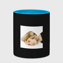 Кружка 3D SLAVA MARLOV - Тузик, цвет: 3D-белый + небесно-голубой — фото 2