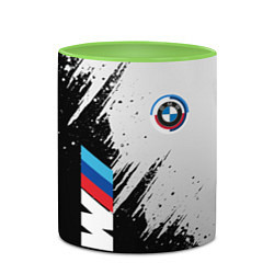 Кружка 3D BMW - м комплектация, цвет: 3D-белый + светло-зеленый — фото 2
