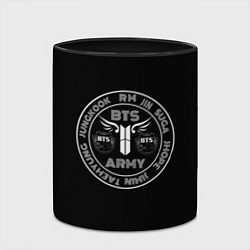 Кружка 3D BTS Army, цвет: 3D-белый + черный — фото 2